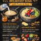 Oatmeal Breakfast Bowl with Fruits and Nuts