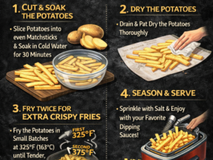 Crispy Homemade French Fries Recipe